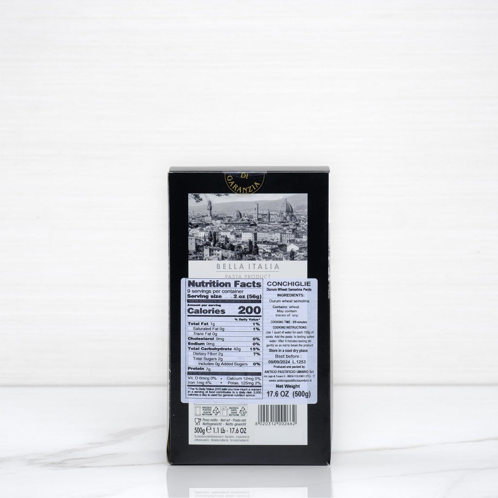 Conchiglie Pasta Bella Italia Terramar Imports Terramar Imports