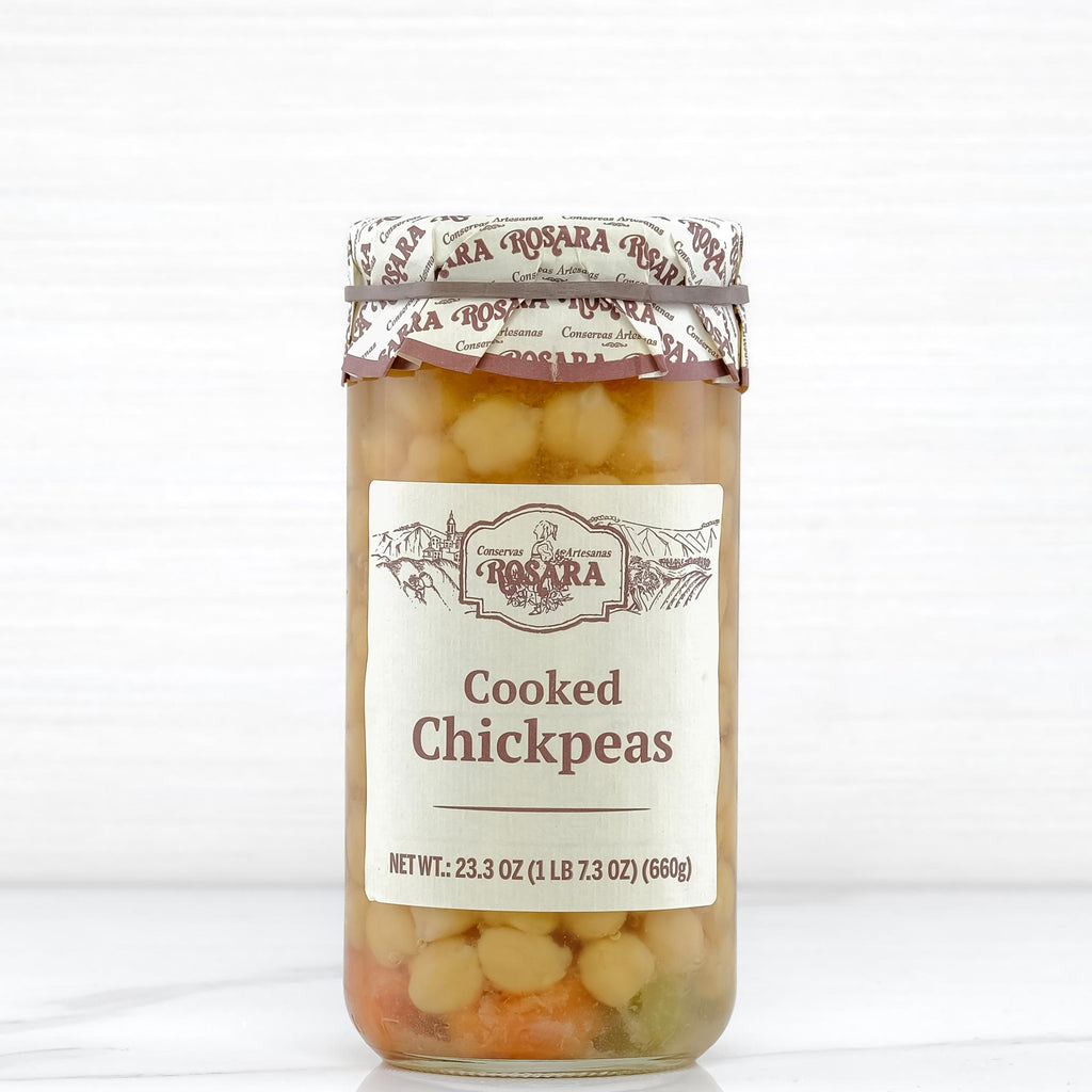 Cooked Chickpeas from Spain Rosara Terramar Imports Terramar Imports