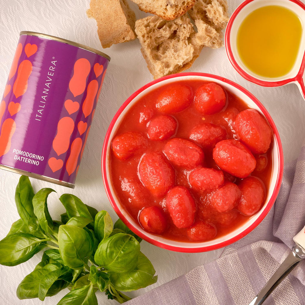 Datterino Cherry Tomato in Juice - 14 oz Italianavera at Terramar Imports Terramar Imports