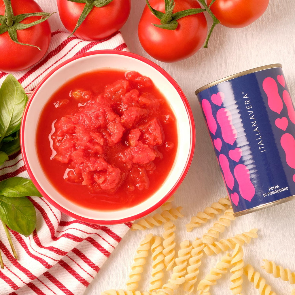Diced Tomato - 14 oz Italianavera at Terramar Imports Terramar Imports