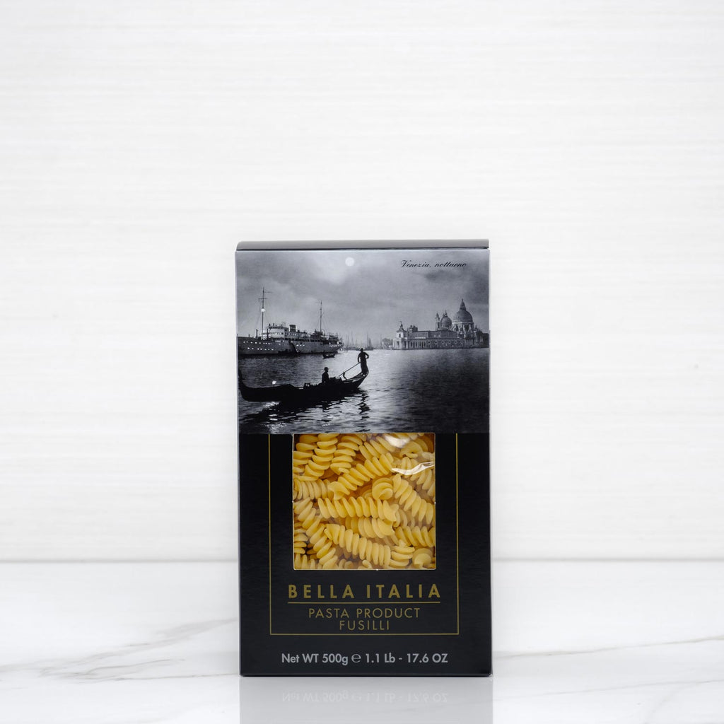 Durum Wheat Fusilli Pasta Bella Italia Terramar ImportsDurum Wheat Fusilli Pasta  Terramar Imports