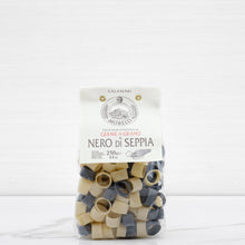 Load image into Gallery viewer, Durum Wheat Semolina Squid Ink and Wheat Germ Infused Pasta Morelli Terramar Imports