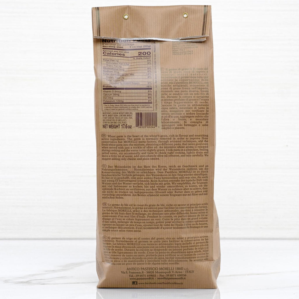 Durum Wheat Semolina Strozzapreti Pasta Morelli Terramar Imports Terramar Imports