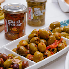 Load image into Gallery viewer, Extra Hot Spiced Olives - 6.4 oz