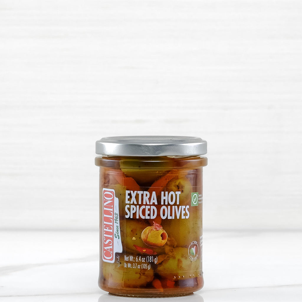 Extra Hot Spiced Olives - 6.4 oz Terramar Imports