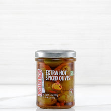 Load image into Gallery viewer, Extra Hot Spiced Olives - 6.4 oz