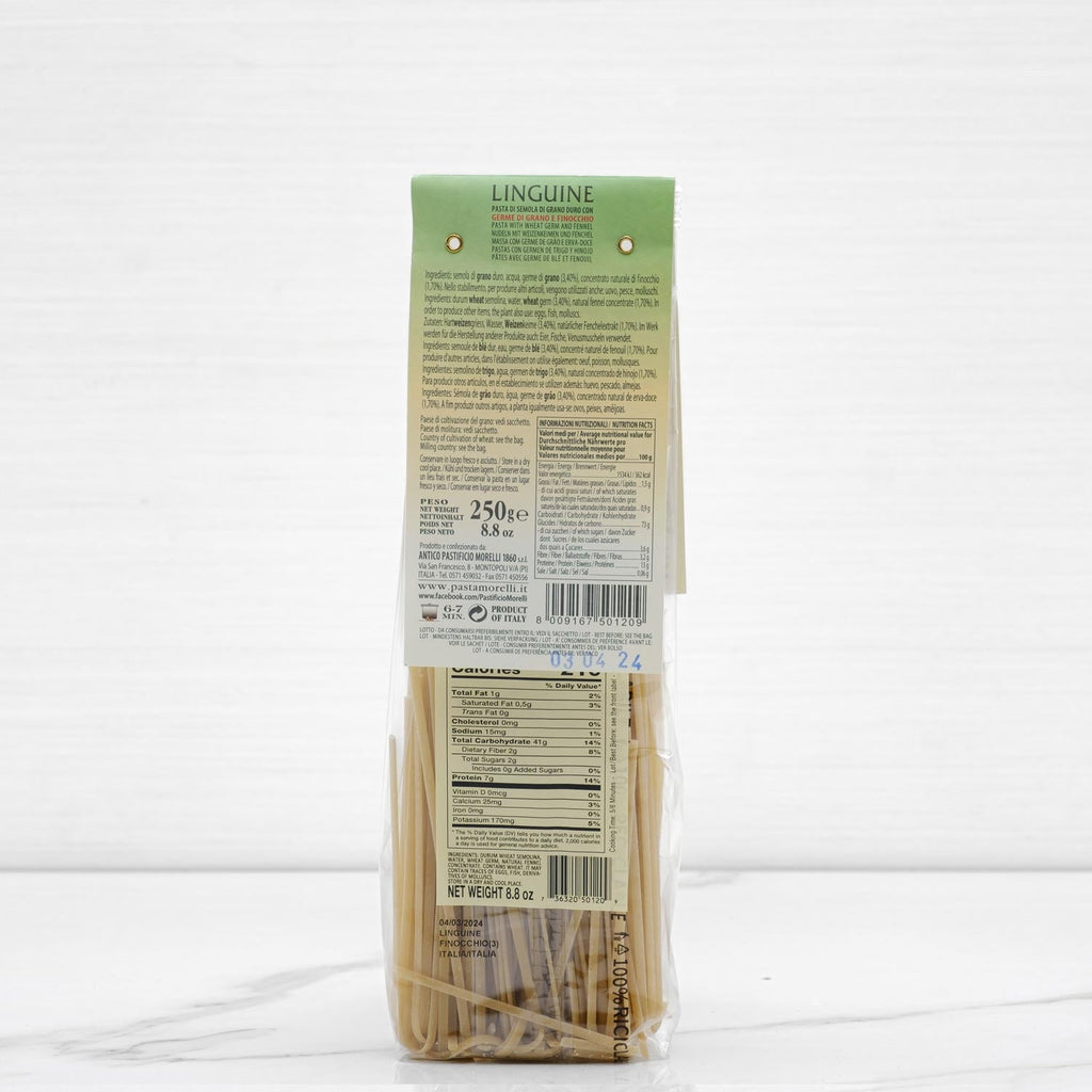 Fennel Linguine Pasta Morelli Terramar Imports Terramar Imports