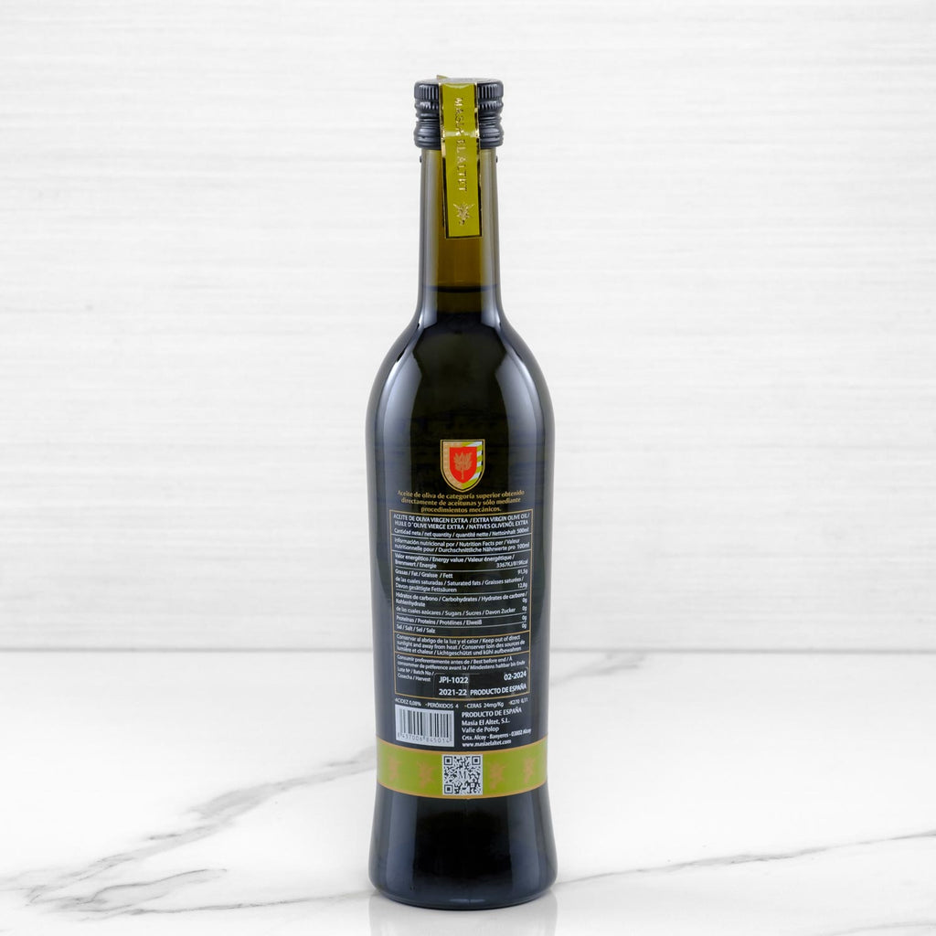 High Quality Extra Virgin Olive Oil Masia el Altet Terramar Imports Terramar Imports