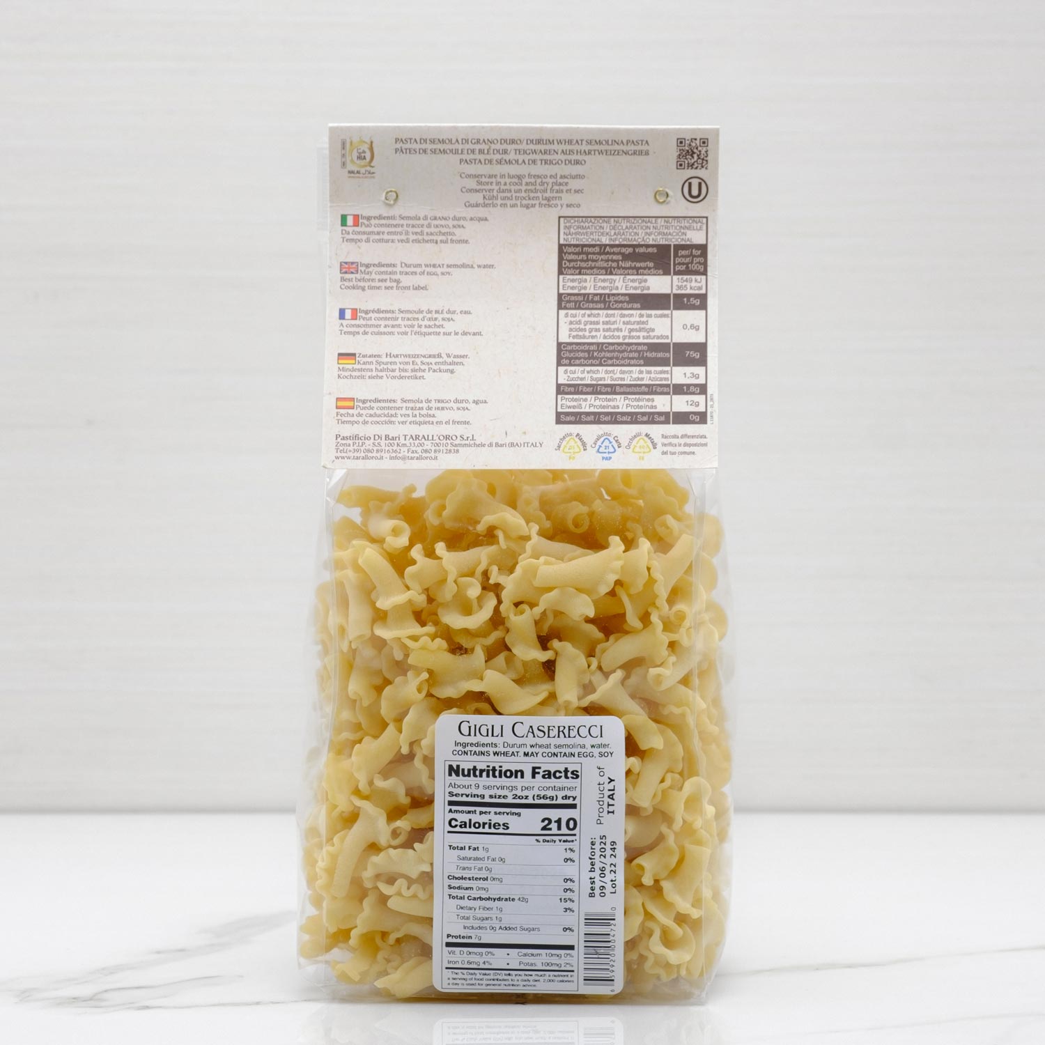 Pâtes Conchigliette Barilla (500g) – Italian Gourmet FR