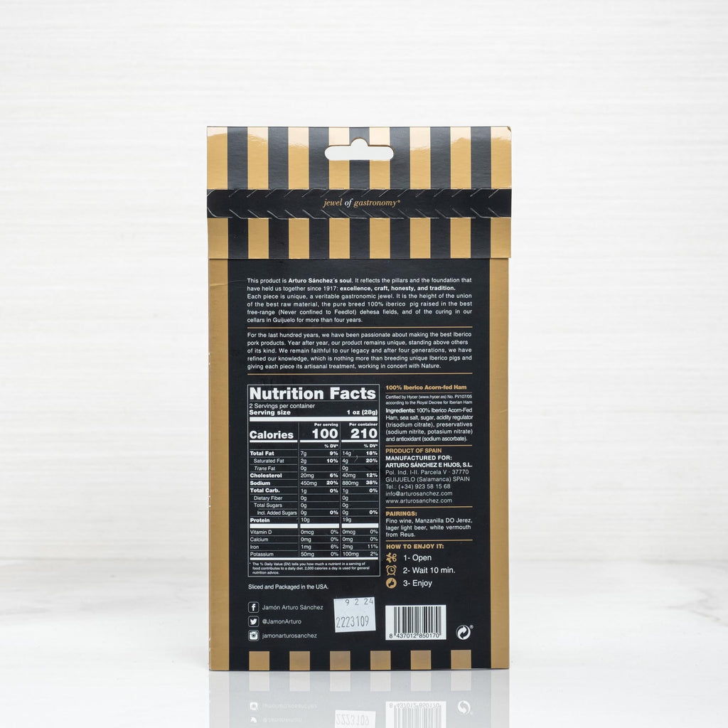 100% Iberian Acorn-Fed Ham - 2 oz Terramar Imports Terramar Imports