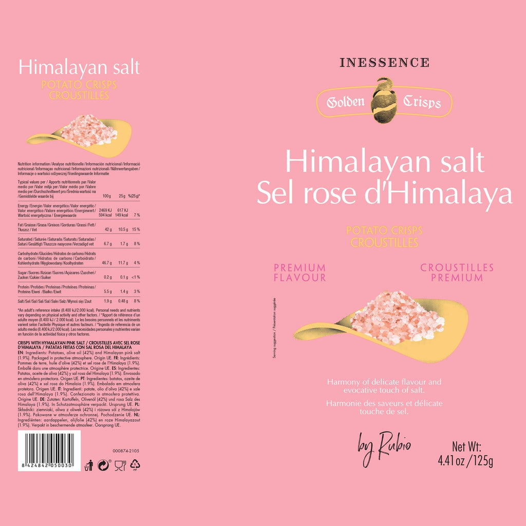 Inessence Hymalayan Salt Crisps Terramar Imports