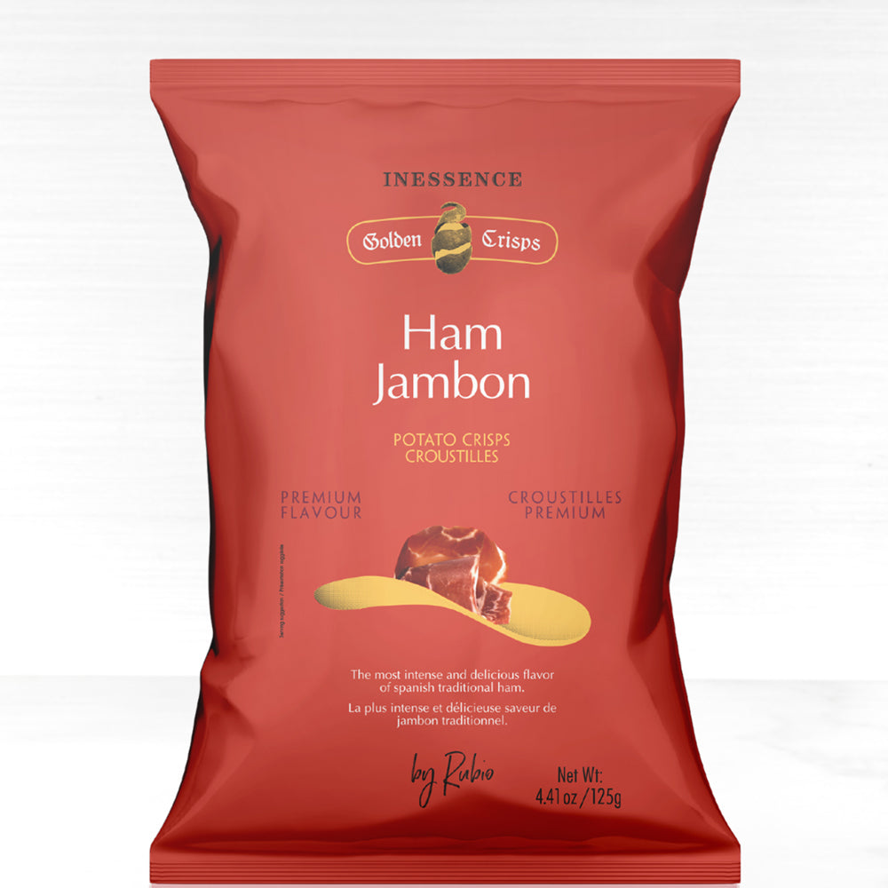 Inessence Iberian Ham Flavor Crisps  Terramar Imports