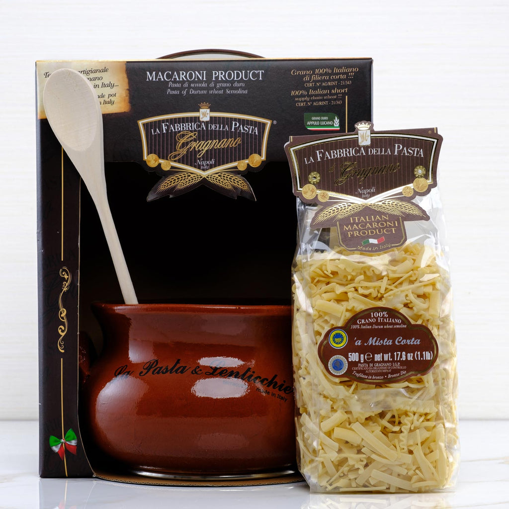 La Pasta E Lenticchie Package La Fabbrica della Pasta Terramar Imports Terramar Imports