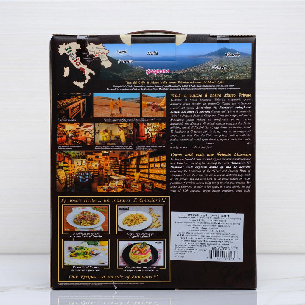 La Pasta E Lenticchie Package La Fabbrica della Pasta Terramar Imports Terramar Imports