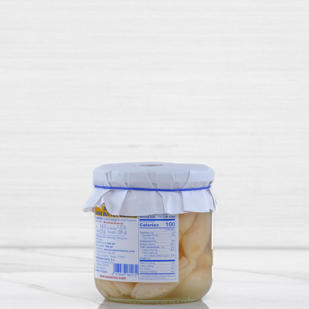 Large Judion Butter Beans El Navarrico Terramar Imports Terramar Imports