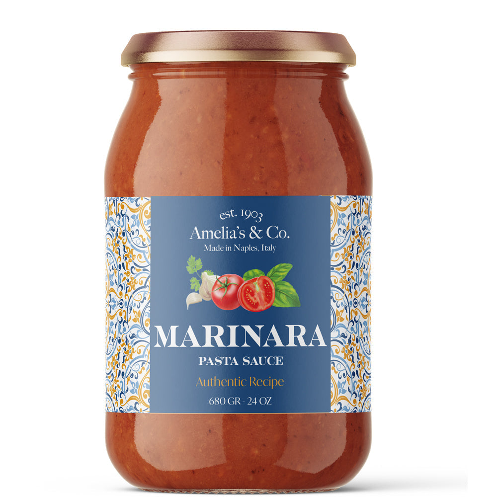 Italian Marinara Pasta Sauce Amelias Terramar Imports Terramar Imports