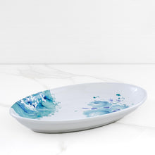 Load image into Gallery viewer, medium-acquerello-water-color-oval-tray-ceramiche-viva-terramar-imports