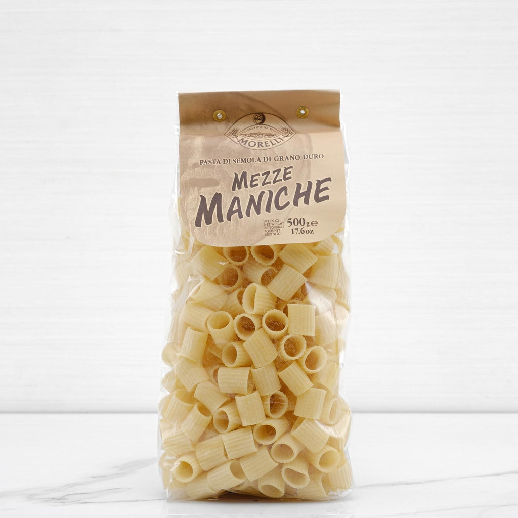 Mezze Maniche Pasta Morelli Terramar Imports Terramar Imports