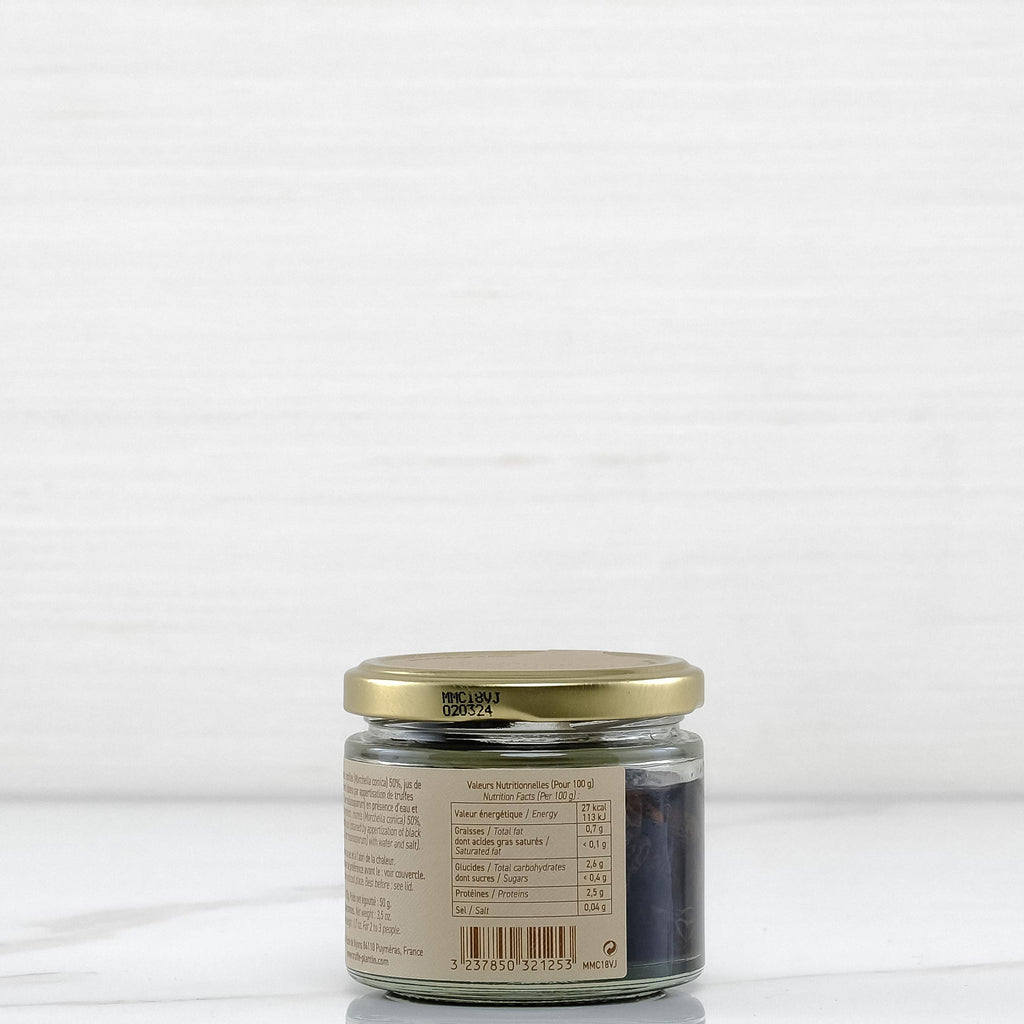 Morels in Black Truffle Juice Plantin Terramar Imports Terramar Imports