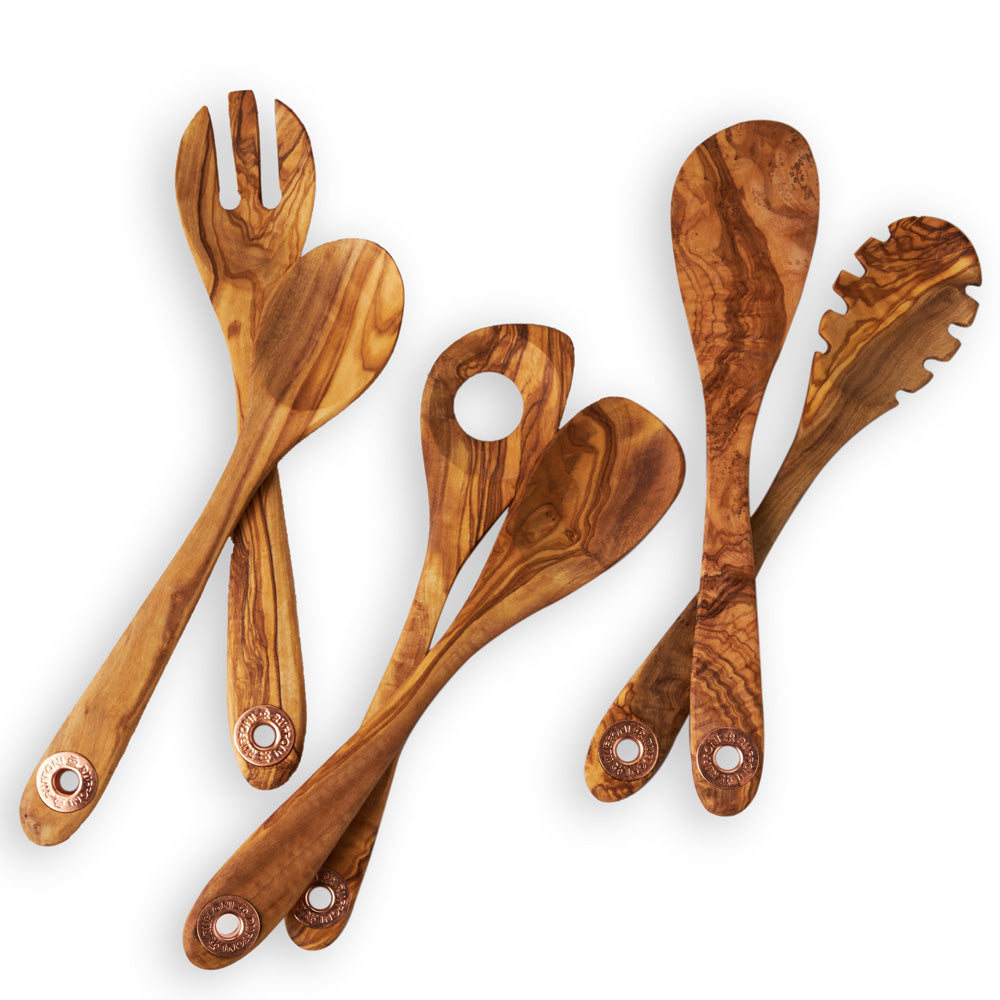 Ruffoni Set of 6 Olivewood Tool - Each