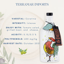Load image into Gallery viewer, The Rooster Ceramic Extra Virgin Olive Oil - 16.9 fl oz