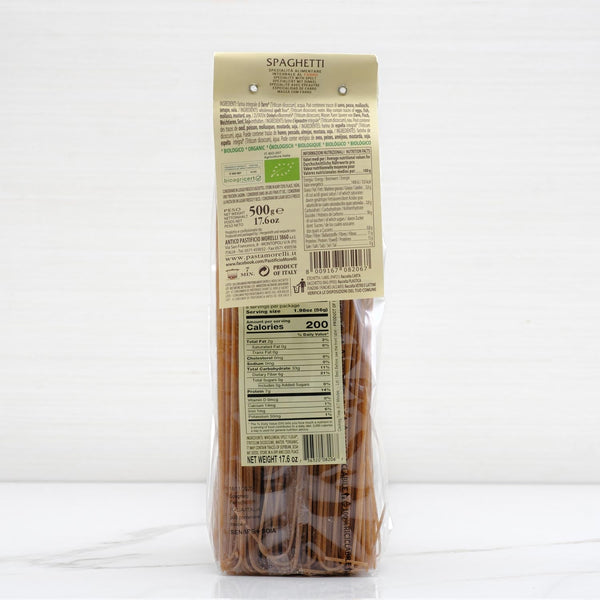 Organic Spelt Whole Wheat Farro Pasta 500 g Terramar Imports
