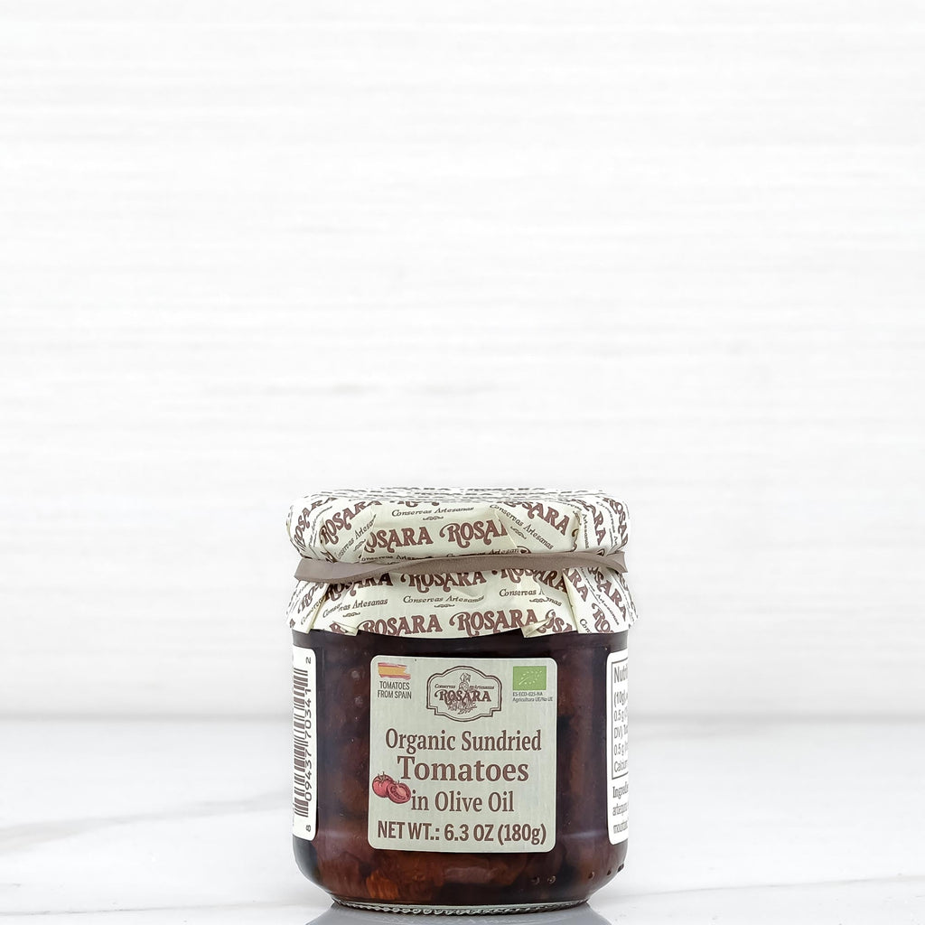 Organic Sun-dried Tomatoes in Olive Oil Rosara Terramar Imports Terramar Imports
