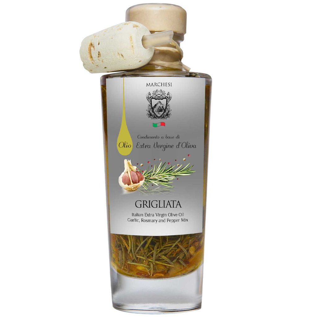 Spicy Rosemary & Garlic Extra Virgin Olive Oil - 100 ml Terramar Imports