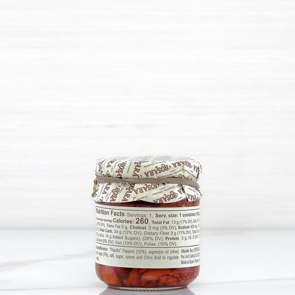Piquillo Peppers Delights in Olive Oil Rosara Terramar Imports Terramar Imports