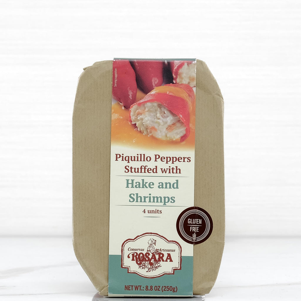Piquillo Peppers Stuffed with Shellfish Hake and Shrimps Rosara Terramar Imports Terramar Imports