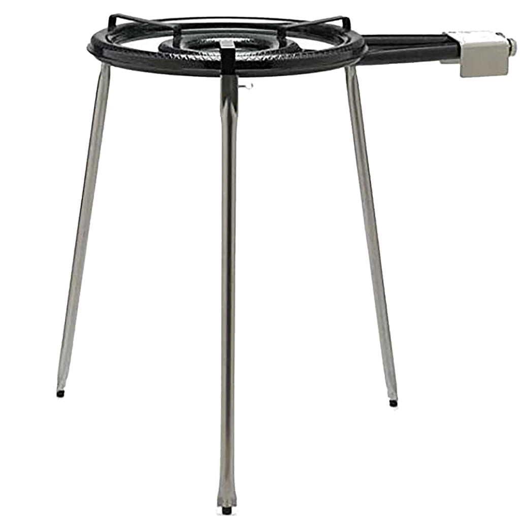 Professional 2 Ring Paella Gas Burner with Long Adjustable Legs - Outdoor - T-460 Terramar Imports
