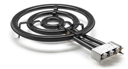 Professional 3 Ring Paella Burner with Short Adjustable Legs - Indoor - TT-600 Terramar Imports
