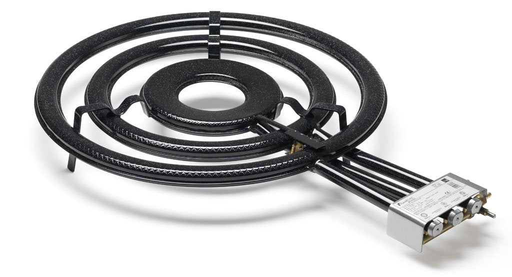 Indoor 3 Ring Paella Burner TT700 with Tripod Flames VLC Terramar Imports