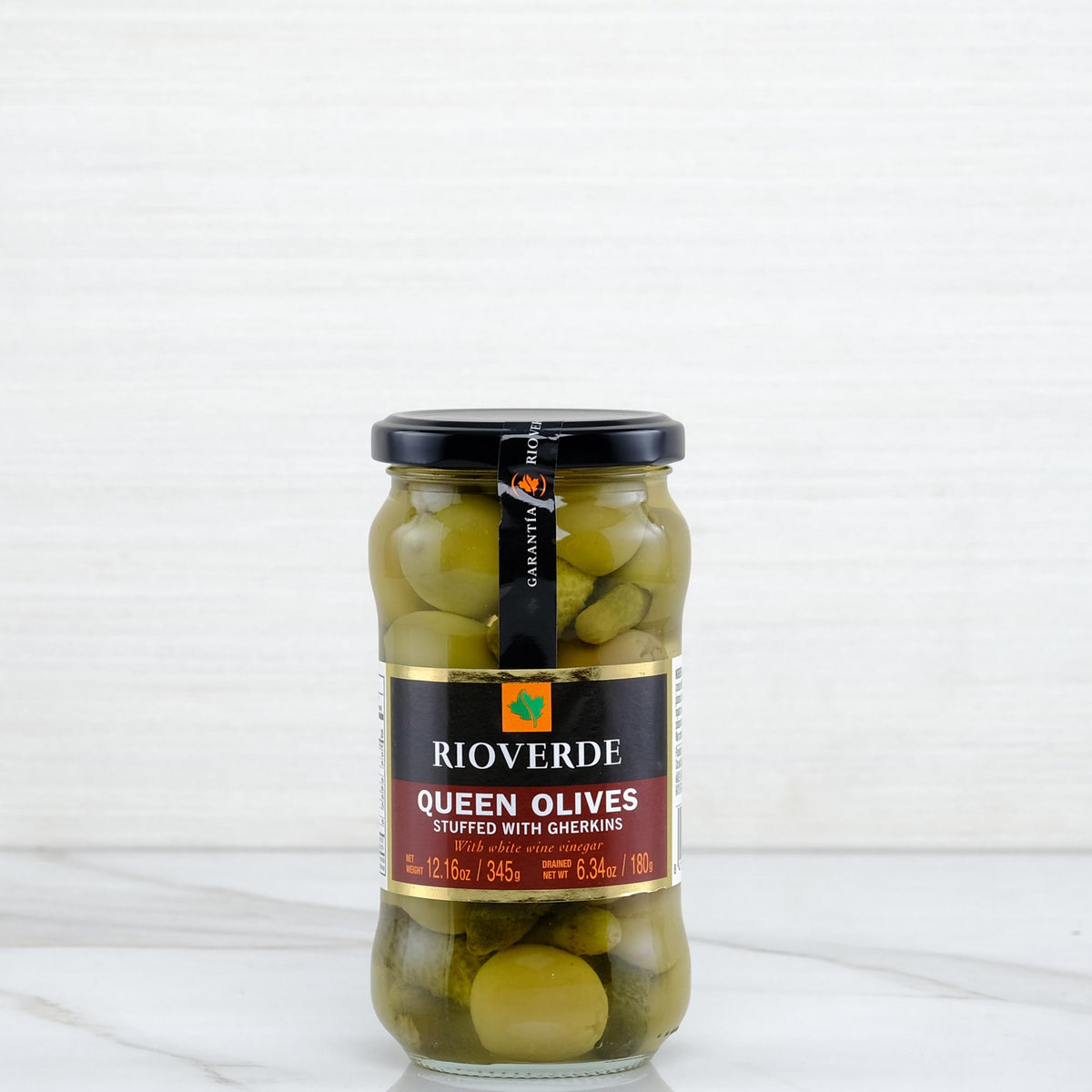 Olives Stuffed with Gherkin Pickles Terramar Imports