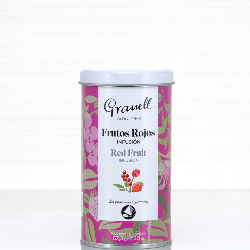 Red Fruits Infusion - 25 Units/Pyramid - 2.2 oz  Terramar Imports