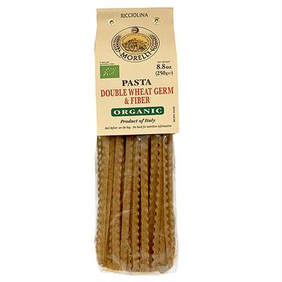 Organic Ricciolina Pasta with Double Wheat Germ - 250 g Terramar Imports