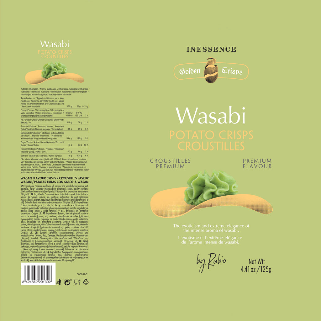 Wasabi Flavored Chips Terramar Imports