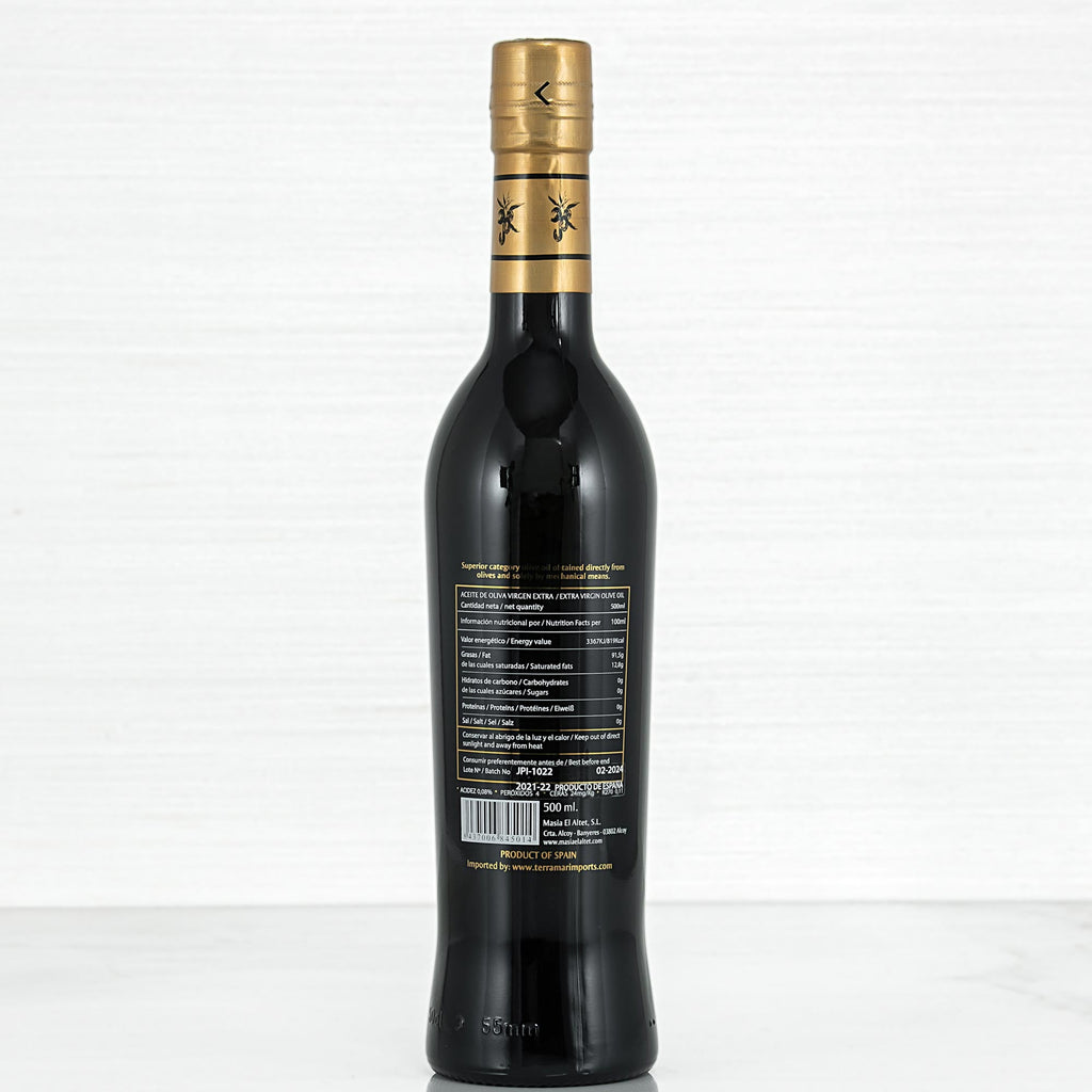 Sanchez Family Selection Extra Virgin Olive Oil Masia el Altet Terramar Imports Terramar Imports