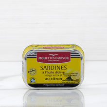 Load image into Gallery viewer, sardines-in-extra-virgin-olive-oil-and-lemon-conserverie-gonidec-terramar-imports
