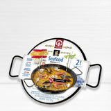 Seafood Paella Kit with Enameled Paella Pan - 2 Portions