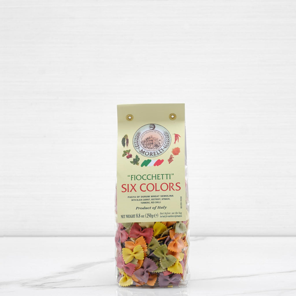 Six Flavored Fiocchetti Pasta Morelli Terramar Imports Terramar Imports
