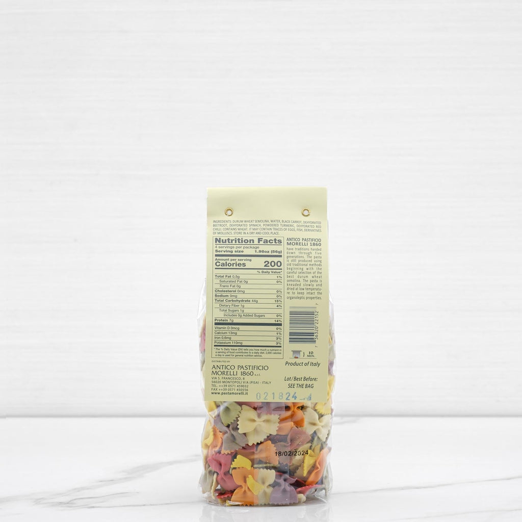 Six Flavored Fiocchetti Pasta Morelli Terramar Imports Terramar Imports