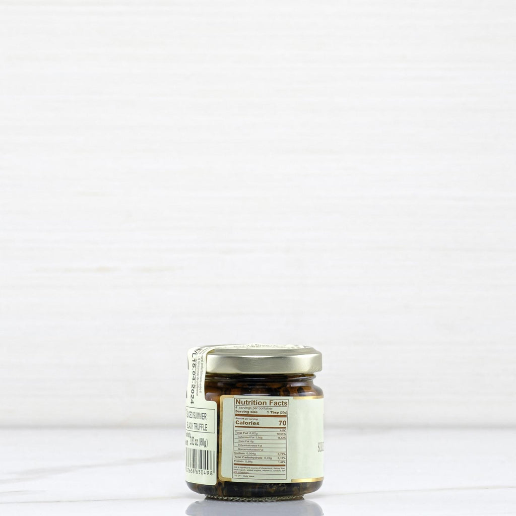 Sliced Summer Black Truffle Tartufi Biancconi Terramar Imports Terramar Imports