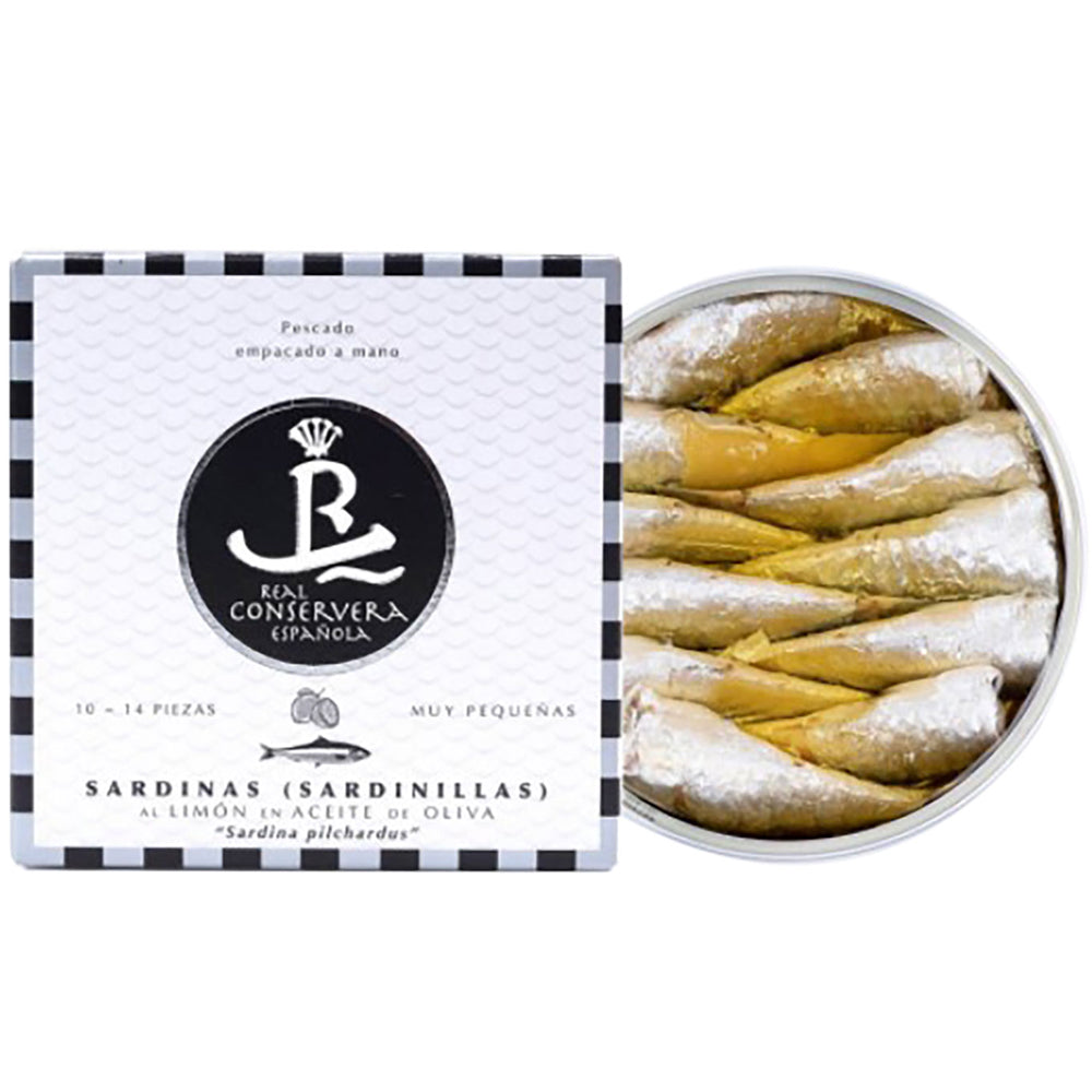 Small Sardines in Lemon Olive Oil  Terramar Imports