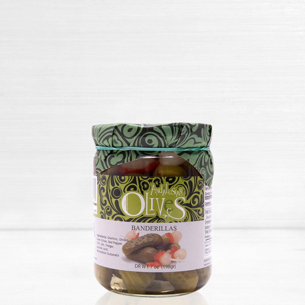 Spanish Banderillas Andalusian Olives Terramar imports Terramar Imports