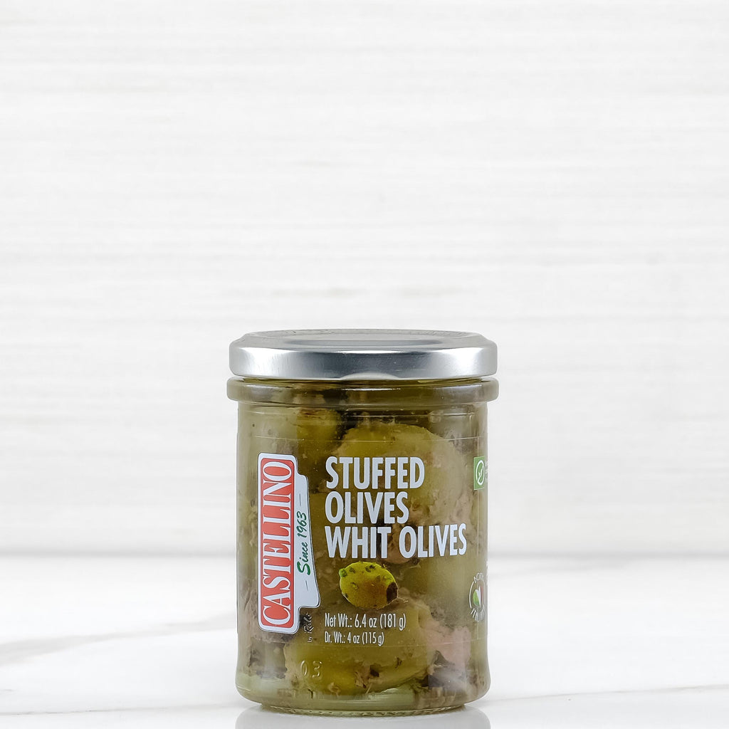 Stuffed Olives with Olive Pate Castellino Terramar Imports Terramar Imports
