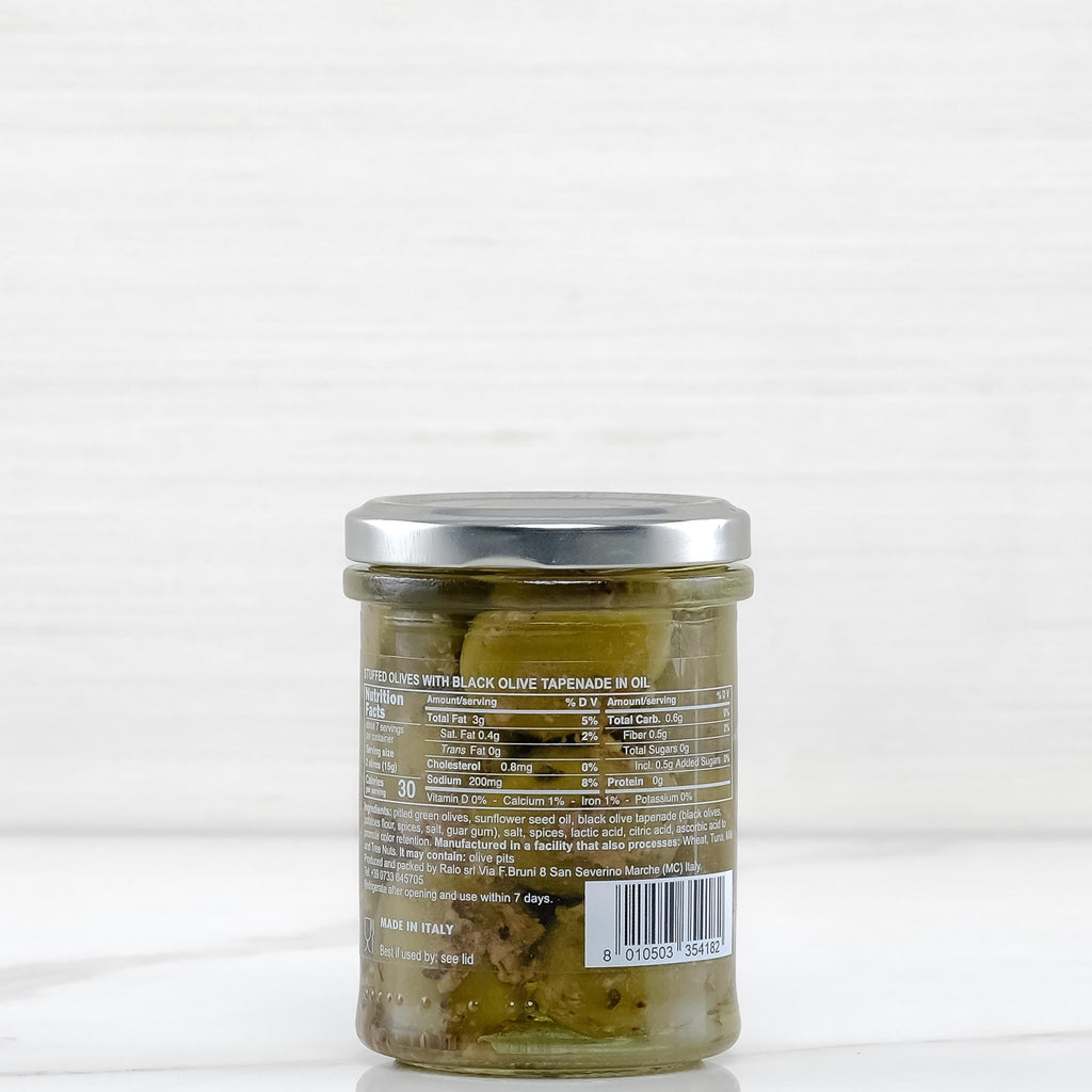 Stuffed Olives with Olive Pate Castellino Terramar Imports Terramar Imports