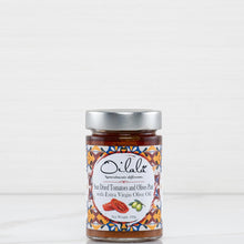 Load image into Gallery viewer, Sun-Dried Tomatoes and Olives Pate with Extra Virgin Olive Oil Oilala Terramar Imports