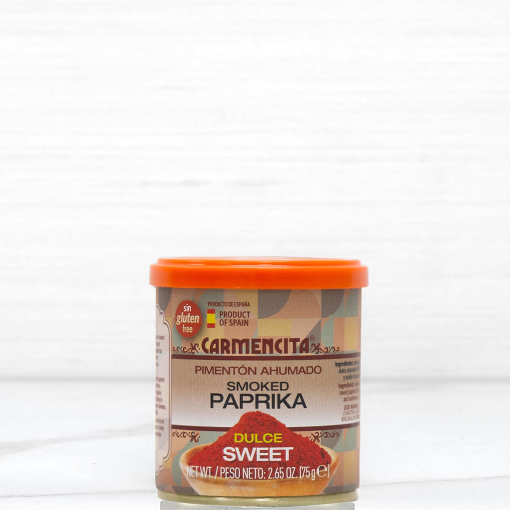 Sweet Smoked Paprika - Round Tin - 2.64 oz Carmencita Terramar Imports Terramar Imports