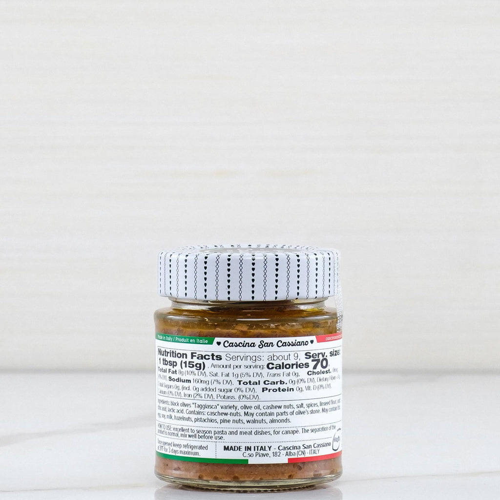Taggiasca Olive Tapenade From Ligurian Riviera Terramar Imports Terramar Imports